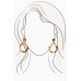 Mona Camel Teardrop Earring